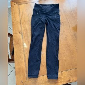 Lululemon black leggings size 4